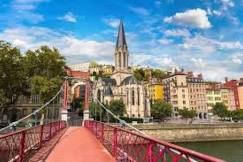 Pepite Rare 8 Personnes Au Coeur Battant Du Vieux Lyon Apartman Kültér fotó